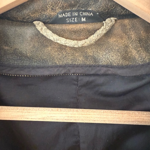 Gordon & Ferguson heirloom leather jacket, Vintage, Distressed (est. 1871 brand) - Picture 5 of 13